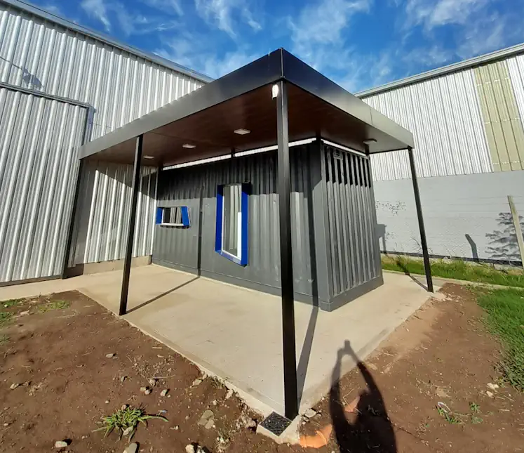 Baños - Casa de 15,30m² en contenedor