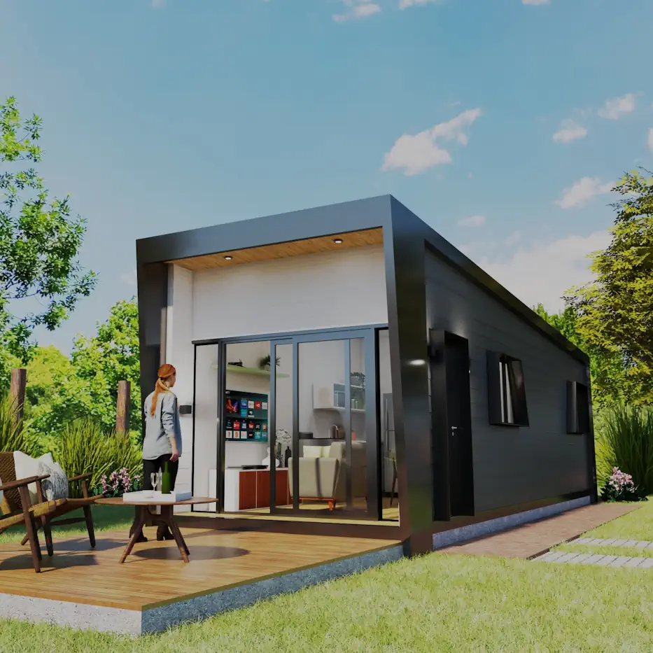 Casa de 1 dormitorio - Casa de 31m² en contenedor